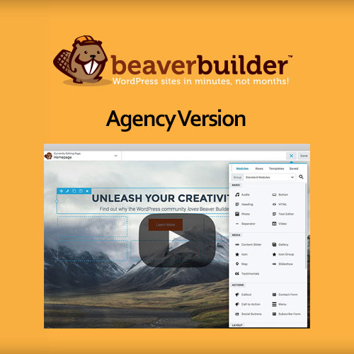 Beaver Builder Eklentisi – Ajans Sürümü