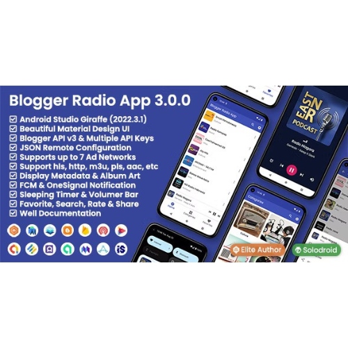 Blogger Radyo Uygulaması - Blogger API v3