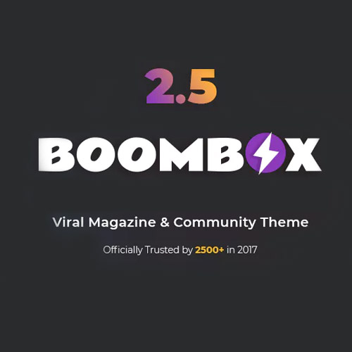 BoomBox – Viral Magazine WordPress Teması