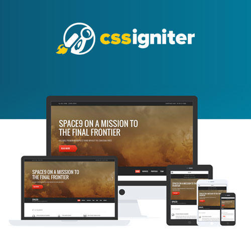 CSS Igniter Space9 WordPress Teması