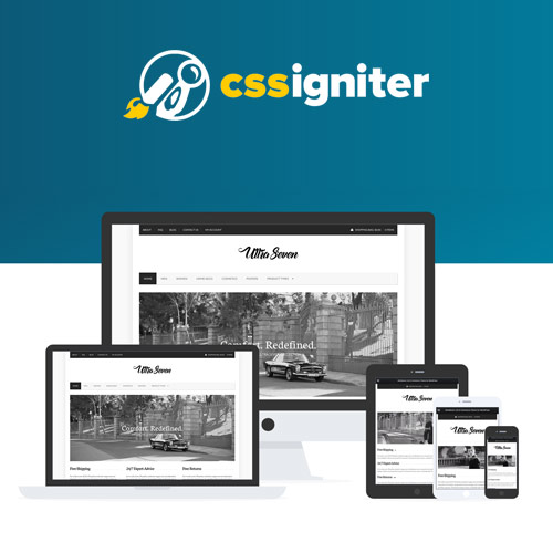 CSS Igniter Ultraseven WordPress Teması