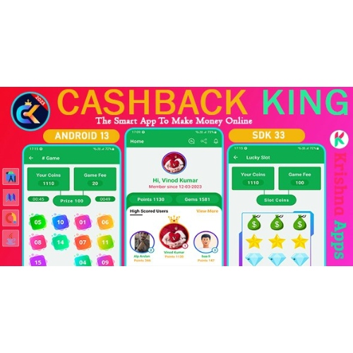 CashBack King – Web Ziyareti, Uygulama Kurulumu, Captcha Oyunu, Yönetici Paneli ile Casino Bahisleri Kazanma Uygulaması