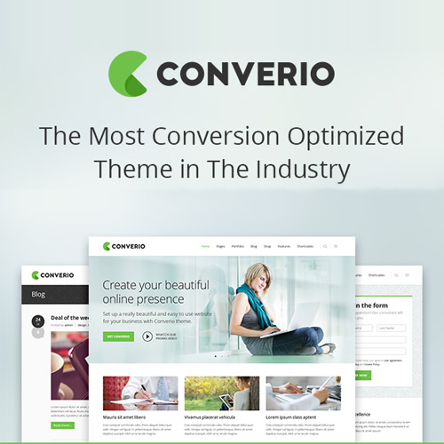 Converio – Duyarlı Çok Amaçlı WordPress Teması