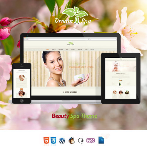Dream Spa – Salon, Spa WordPress Teması