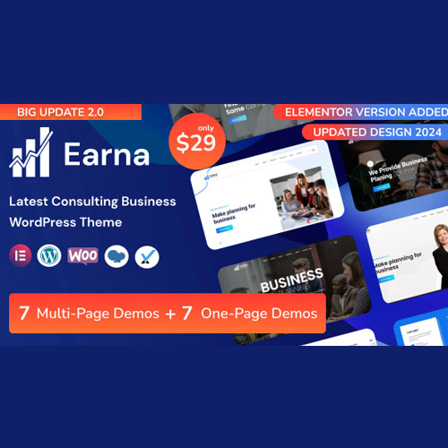 Earna – İşletme Danışmanlığı WordPress