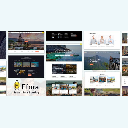 Efora – Seyahat Acentası WordPress Teması