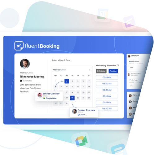 FluentBooking En İyi WordPress Planlama Eklentisi