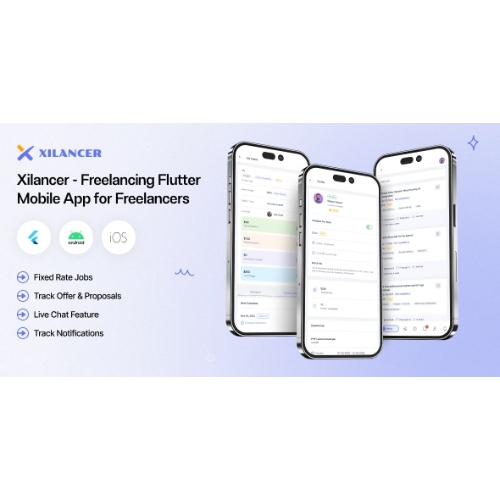 Freelancer Flutter Mobil Uygulaması – Xilancer Freelancer Pazaryeri Platformu