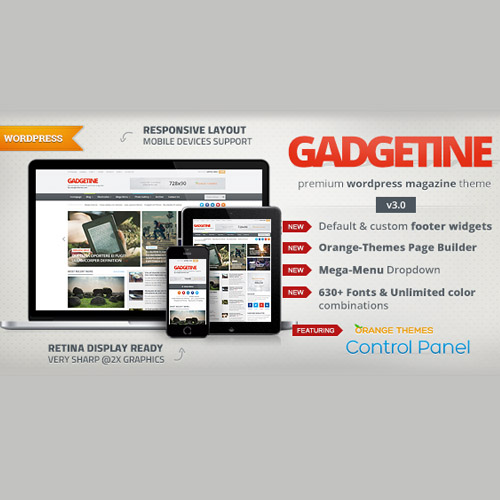 Premium Dergi için Gadgetine WordPress Teması