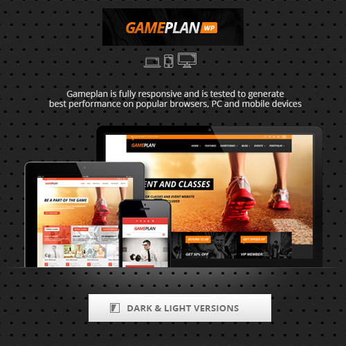 Oyun Planı – Etkinlik ve Spor Salonu Fitness WordPress Teması