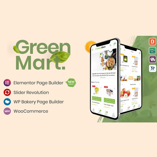 GreenMart – Organik ve Gıda WooCommerce WordPress Teması