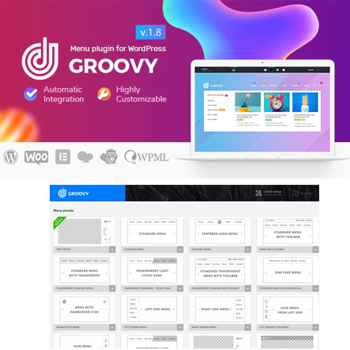 Groovy Mega Menü – WordPress için Duyarlı Mega Menü Eklentisi