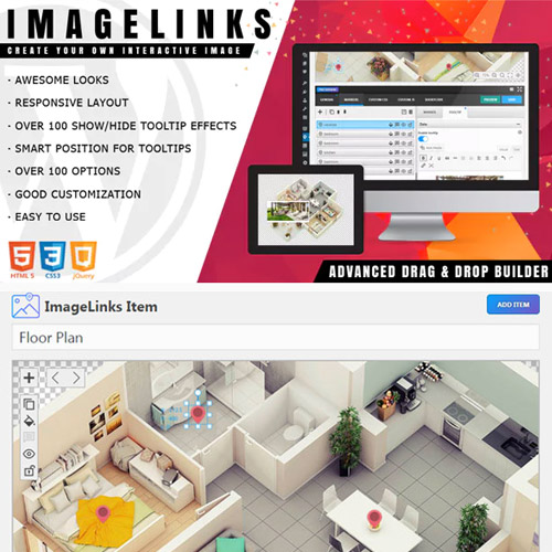 ImageLinks – WordPress için Etkileşimli Görüntü Oluşturucu