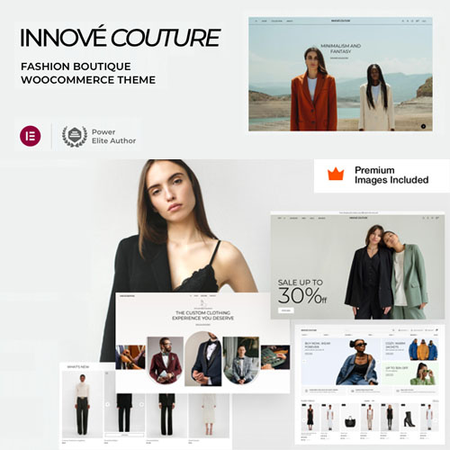 Innové Couture – Giyim E-Ticaret WordPress Teması