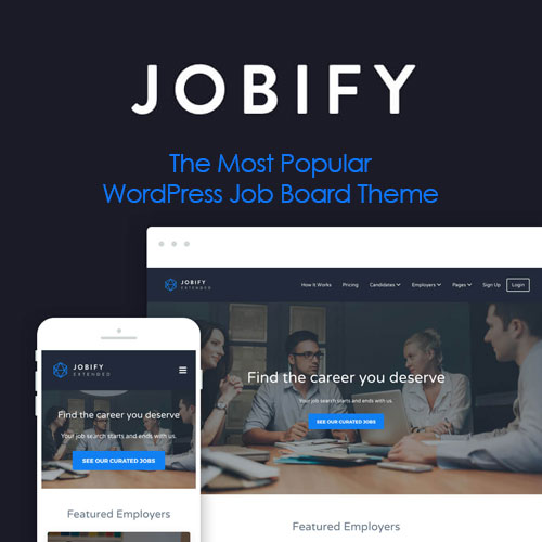 Jobify – En Popüler WordPress Job Board Teması