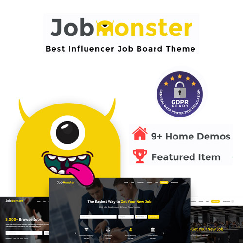 Jobmonster – Job Board WordPress Teması