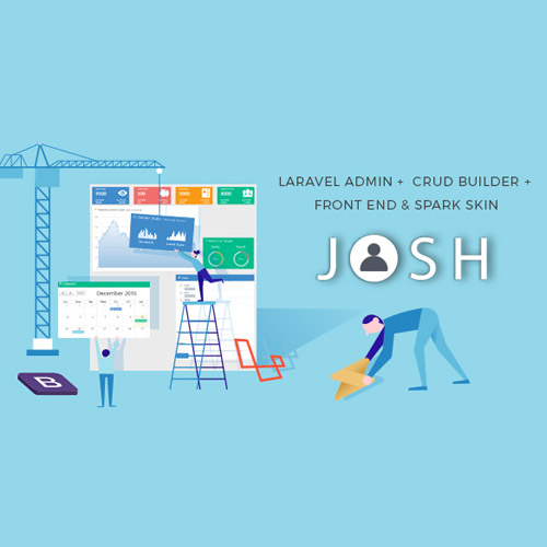 Josh – Laravel Yönetici Şablonu + Ön Uç + CRUD