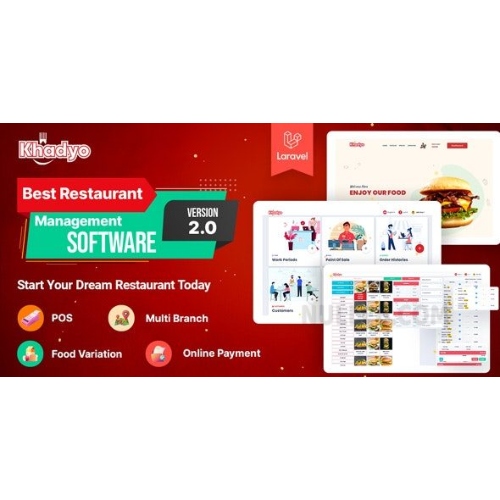 Khadyo – Restoran Yazılımı POS'lu Online Yemek Siparişi Sitesi