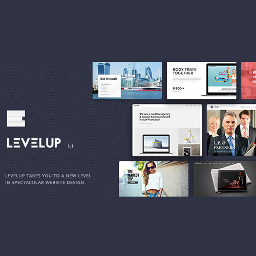 LEVELUP – Duyarlı Yaratıcı Çok Amaçlı WordPress Teması