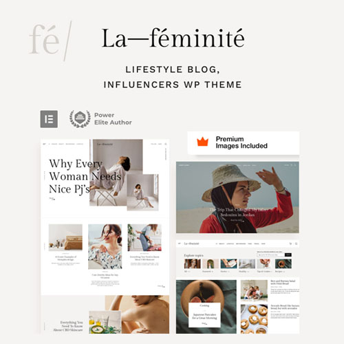 LaFeminite – Kişisel Blog WordPress Teması