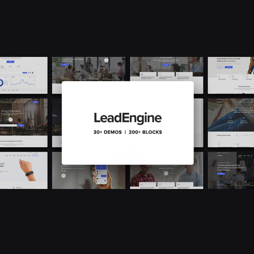 LeadEngine – Sayfa Oluşturuculu Çok Amaçlı WordPress Teması