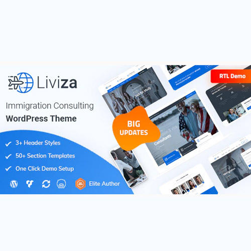 Liviza – Göçmenlik Danışmanlığı WordPress Teması
