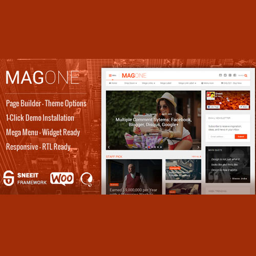 MagOne - Haber Dergisi WordPress Teması