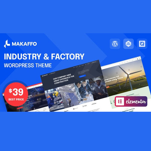 Makaffo | Endüstri ve Fabrika WordPress Teması