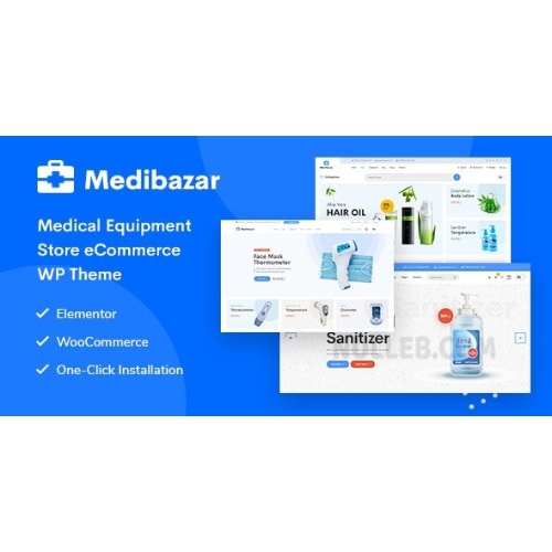 Medibazar – Medical WooCommerce Teması