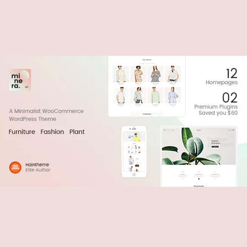 Minera – Minimalist WooCommerce WordPress Teması