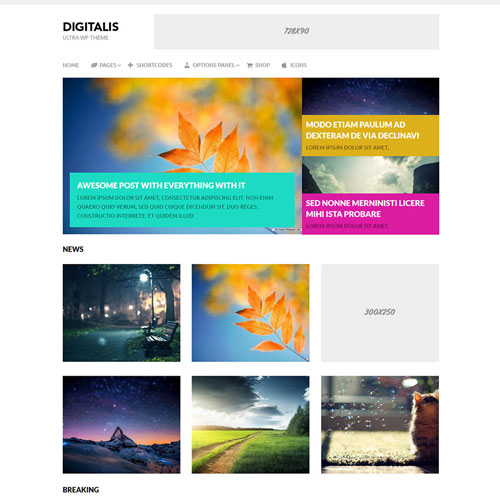 MyThemeShop Digitalis WordPress Teması