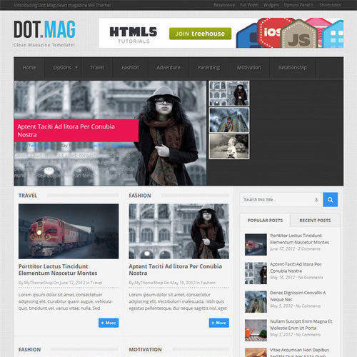 MyThemeShop Dotmag WordPress Teması