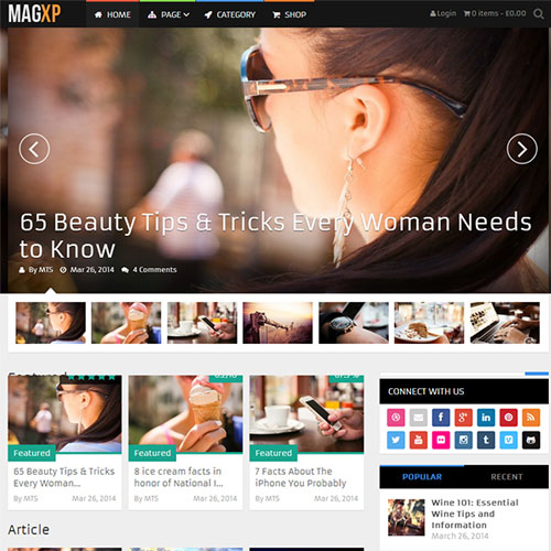 MyThemeShop MagXP WordPress Teması