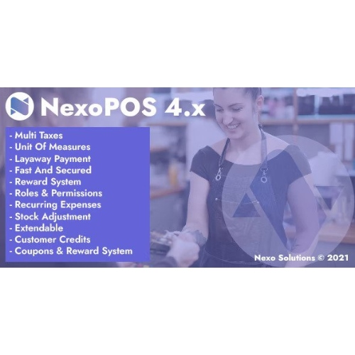 NexoPOS – POS, CRM ve Envanter Yöneticisi