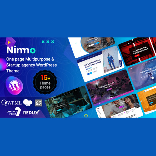 Nimmo – Tek Sayfa WordPress Teması