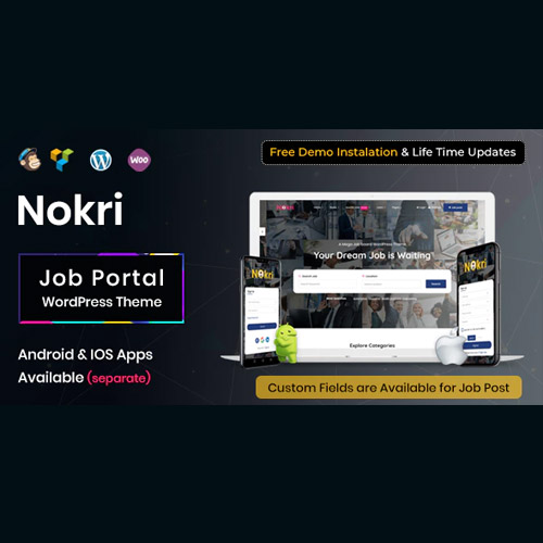 Nokri – İş Panosu WordPress Teması