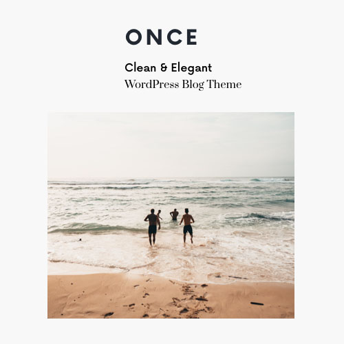 Once – Temiz ve Zarif WordPress Blog Teması