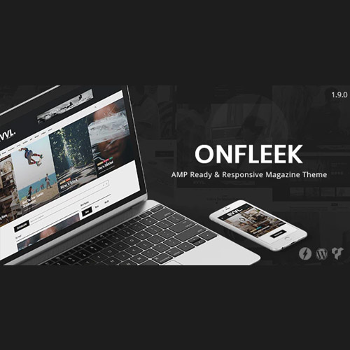 Onfleek – AMP Hazır ve Duyarlı Dergi Teması
