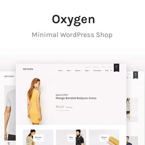 Oksijen – WooCommerce WordPress Teması