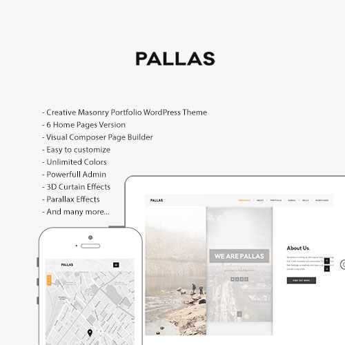 Pallas – Yaratıcı Çok Amaçlı WordPress Teması
