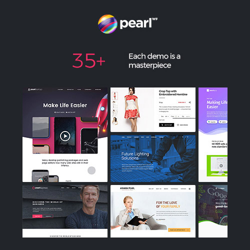 Pearl Business – Şirket ve İşletmeler için Kurumsal İşletme WordPress Teması