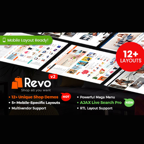 Revo – Çok Amaçlı WooCommerce WordPress Teması