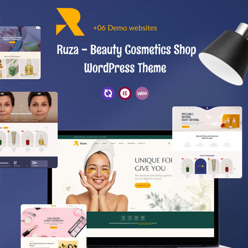 Ruza – Güzellik Kozmetik Mağazası WordPress Teması