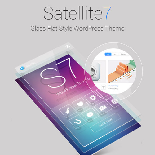 Satellite7 – Retina Çok Amaçlı WordPress Teması
