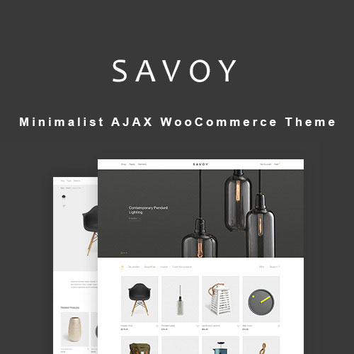 Savoy – Minimalist AJAX WooCommerce Teması