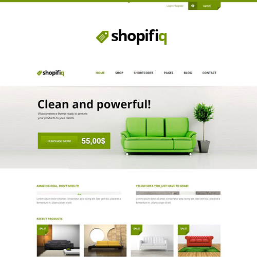 Shopifiq – Duyarlı WordPress WooCommerce Teması