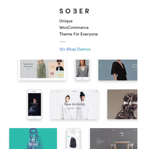 Sober – WooCommerce WordPress Teması
