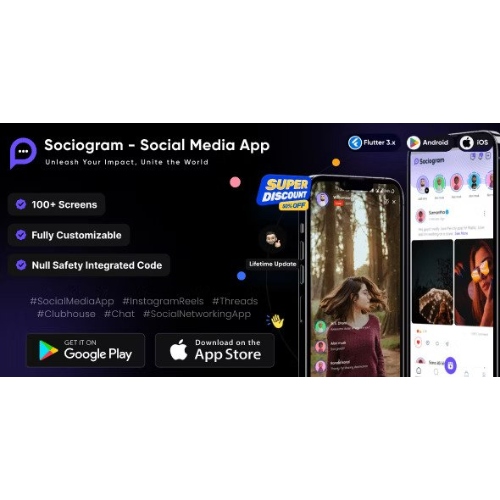 Sosyogram – Sosyal Medya Uygulaması | Instagram Makaraları | Konular | Kulüp Binası | Sohbet | Sosyal Ağ Uygulaması