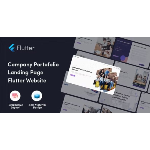 Yazılım Flutter Web Sitesi – flutter 3.0 flutter web sitesindeki Şirket Profili