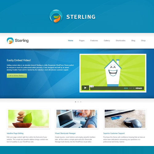 Sterling – Duyarlı WordPress Teması